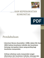 Askep Komunitas