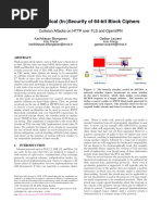 On The Practical (In-) Security of 64-Bit Block Ciphers: Collision Attacks On HTTP Over Tls and Openvpn