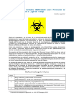 Resumen Proyecto Rec CMC Riesgos Biologicos Laborales PDF