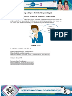 Learning Activity 2 / Actividad de Aprendizaje 2 Evidence: Health Solutions / Evidencia: Soluciones para La Salud