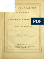 United Foundations A Study of American Nationality