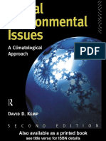Global Environmental Issues A Climatological Approach PDF
