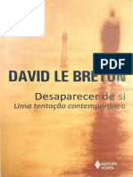 David Le Breton - Desaparecer de Si