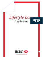 Lifestyle Loan Lifestyle Loan: Application