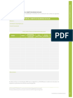 Formulario - Constitución Del Comité de Seguridad Escolar PDF