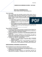 LVII CONCURSO DE INGRESSO NA CARREIRA DO MPMG - Dia 02 - 14.07.2020