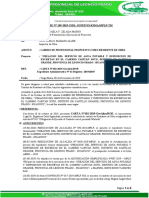 Informe 109 Cambio de Residente Capitan Soto