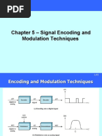 Chapter 5 - Signal Encoding and Modulation Techniques