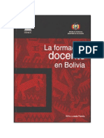 Formación de Profesores en Bolivia PDF