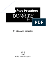 Timeshare Vacations For Dummies PDF