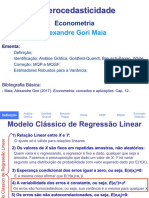 Econometria Heterocedasticidade PDF