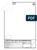 08 Formato Plano de Finca Nueva Por Desmembración PDF