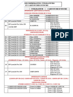 Liste Imprimante Et Encre