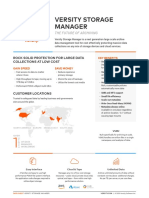 Versity VSM Data Sheet PDF