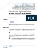 Decommissioning Legacy File Reputation Servers For Cisco Email Security Gateway
