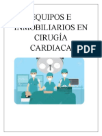 Equipos E Inmobiliarios en Cirugía Cardiaca