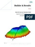 Builder & Results: Black Oil-Reservoir Simulation Model