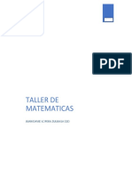 Juan David Lopera Zuluaga 11D, Matematicas 