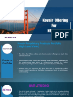 Kovair Products Summary V8 NEHHDC PDF