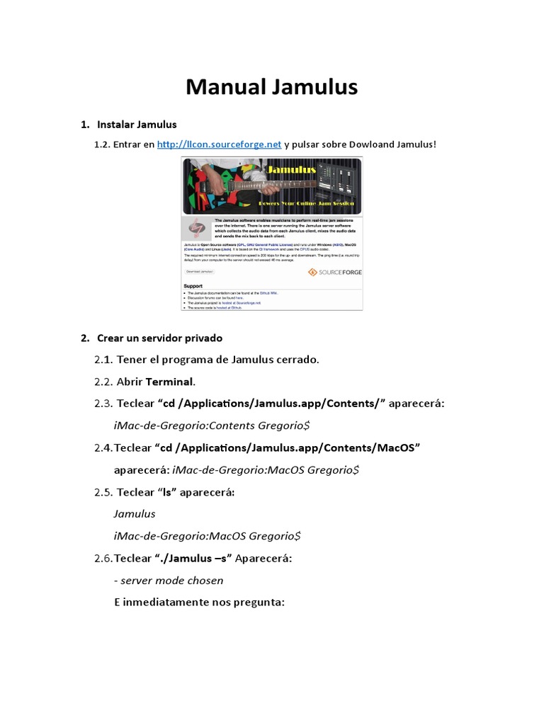 Guía de Instalación de Jamulus en Windows | PDF