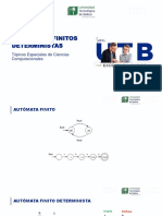 Autómatas Finitos Deterministas