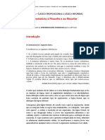 Guia de Estudo – Lógica Proposicional e Inferências Válidas