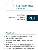 Det115 - Electronic Devices: Field-Effect Transistor (Fet) - Mosfet