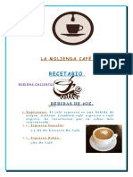 BEBIDAS DE Café