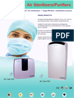 AIR CARE OT Air Sterilizers 1 PDF