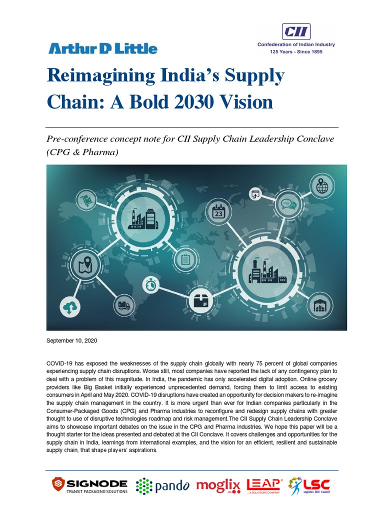 2020 Reimagining Indias Supply Chain - A Bold 2030 vision-CII and ADL ...