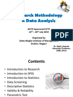 Data Analysis With SPSS - Dr. Saket