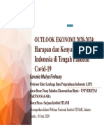 Outlook Ekonomi 2020-2024 Harapan Dan Kenyataan 15 JUNI 2020 - Utk Print PDF - Compatibility Mode PDF