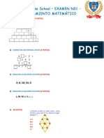 Examen Raz Matematico