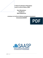 SAASP - Pocket Guide To Antibiotic Prescribing For Adults in SA 2015