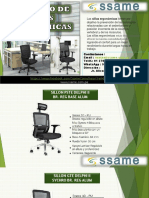 Catálogo Sillas Ergonomicas 2020 PDF