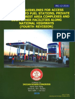 IRC-12-2016-Unified Guidelines For Access Permission To Fuel Stations, Private Properties, Rest Area Complexes and Such Other Facilities Along National Highways