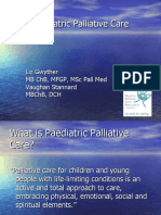 Paediatric Palliative Care