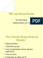 OT Lecture HIV and Mental Health - No Pics
