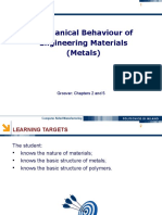 Mechanical Properties of Engineering Materials (Metals