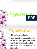 LESSON-6-HYPOTHESIS