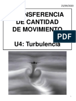 U4. Dinámica de Fluidos - Turbulencia