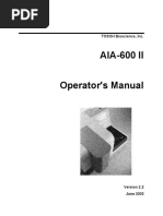 Sysmex® CA-600 Series Analyzer: Quick Reference Guide | PDF | Computer ...