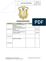 Plan de Reanudacion de Trabajos