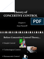 Theory of CONCERTIVE CONTROL-31