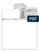 Plantilla Diagrama de Recorrido