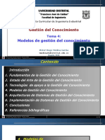 GC - T4 - Modelos de Gestión Del Conocimiento