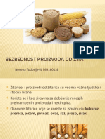 Bezbednost Proizvoda Od Žita