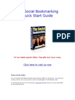 The Social Bookmarking Quick Start Guide: Click Here To Visit Us Now