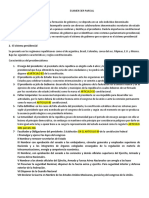 Unidad 5 Poder Ejecutivo Examen 3er Parcial