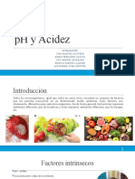 pH y factores que afectan el crecimiento microbiano